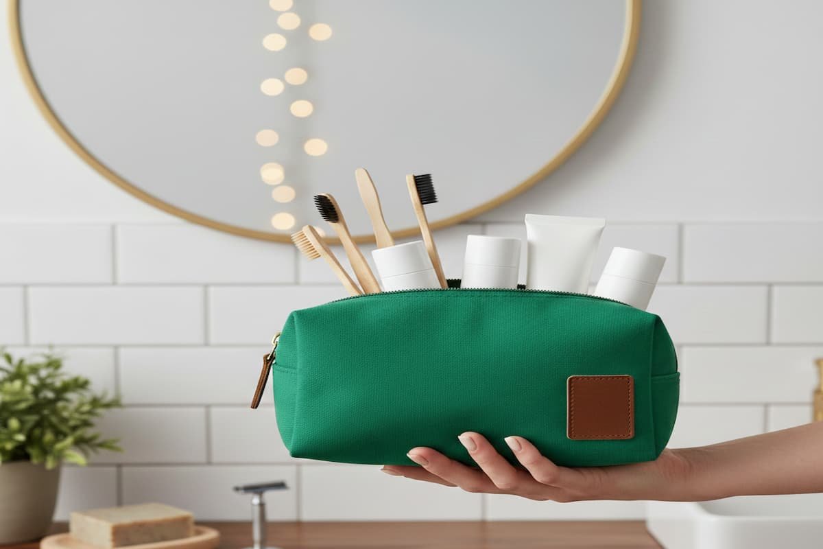 trousse de toilette en croisière