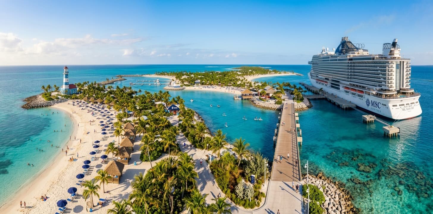 croisière caraïbes ocean cay msc