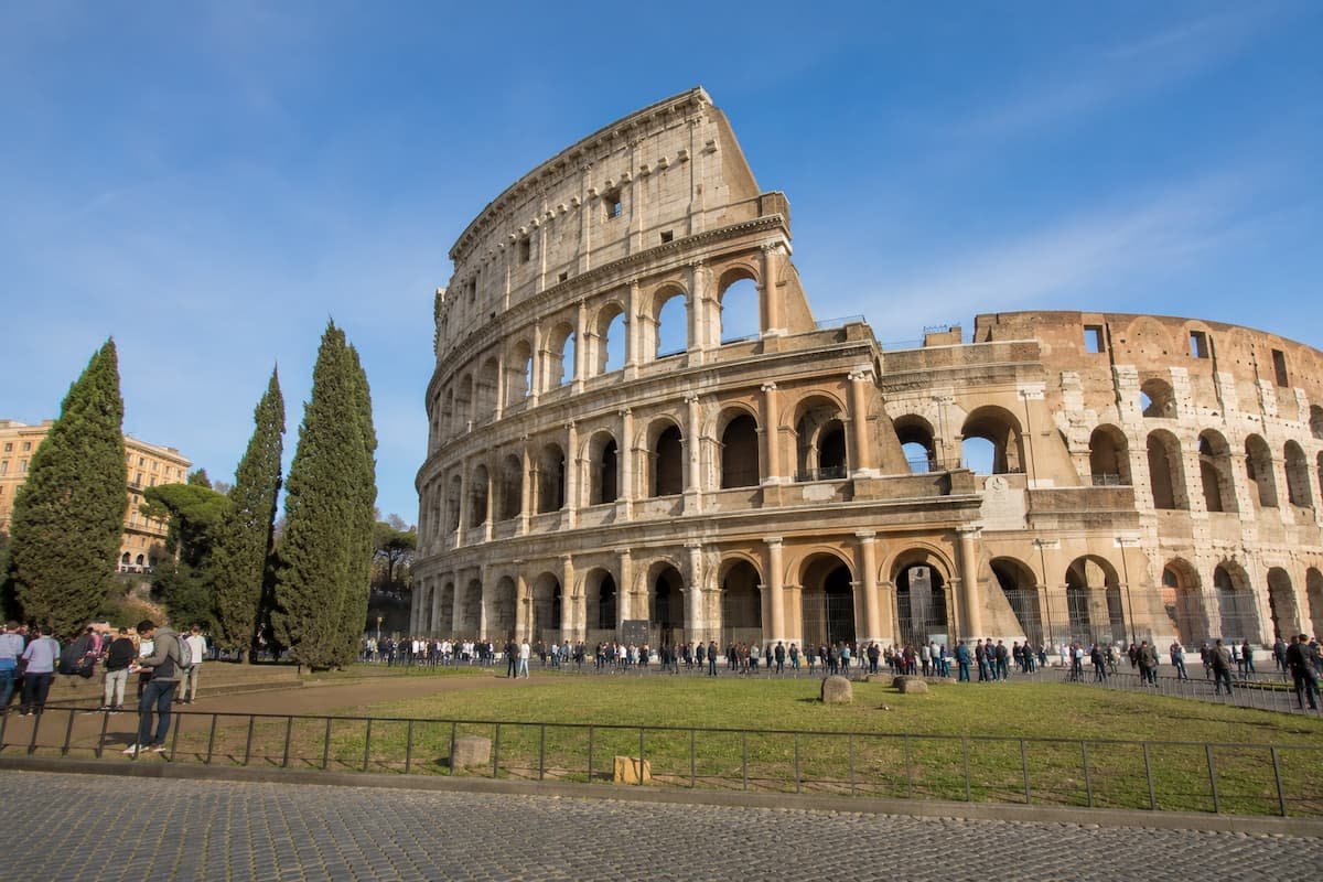 escale à civitavecchia colisée
