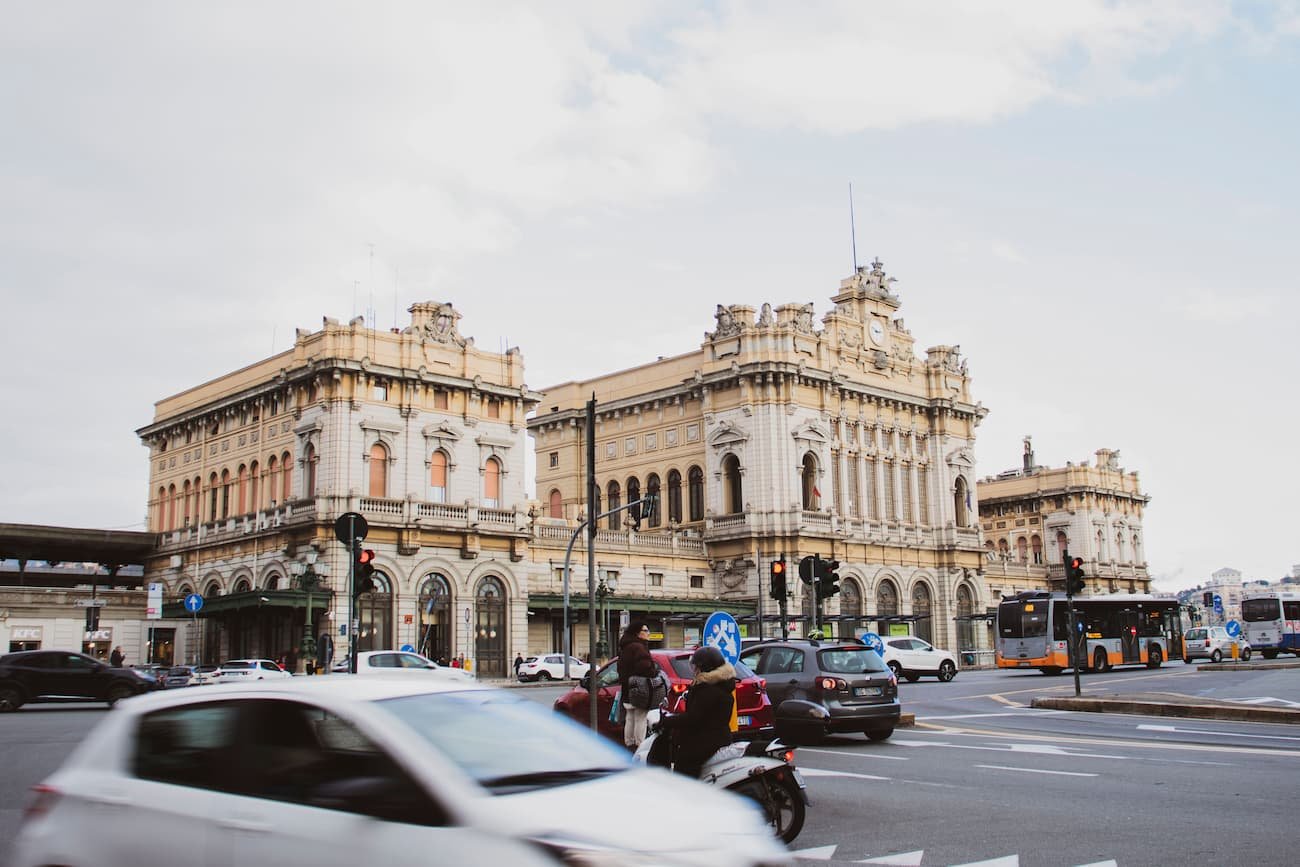 Gênes vue sur la ville
