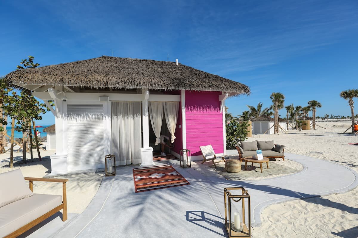 cabane privée ocean cay msc