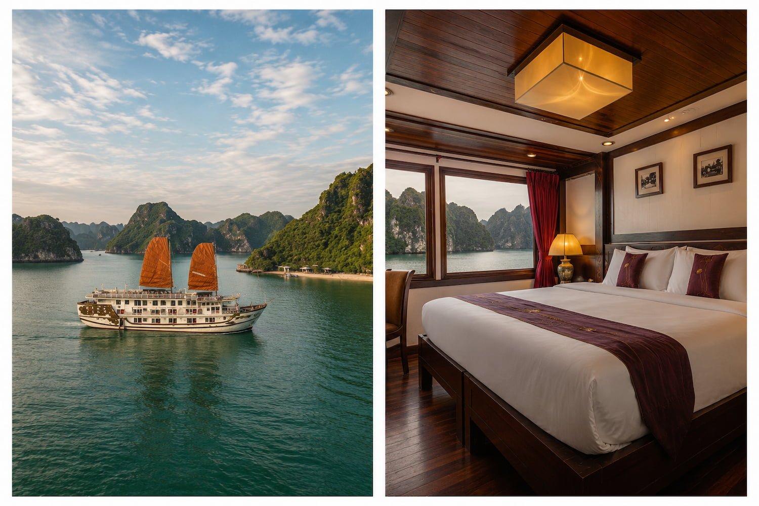 baie ha long caravelle typique