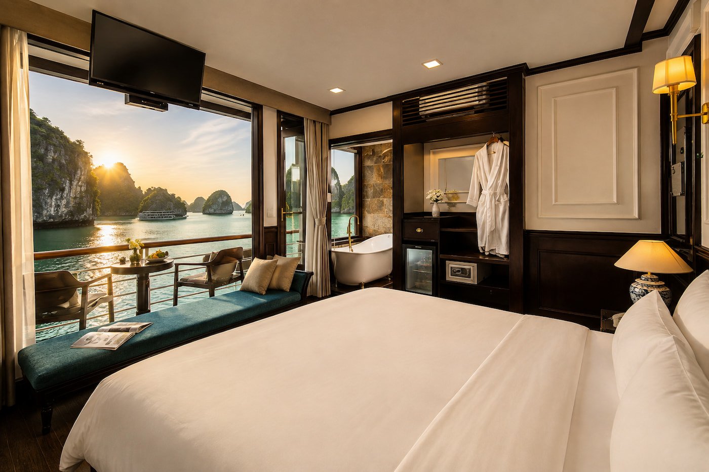 croisière cinq étoiles baie d'halong