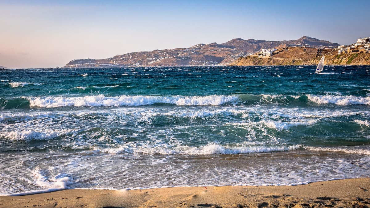 escale a mykonos plage