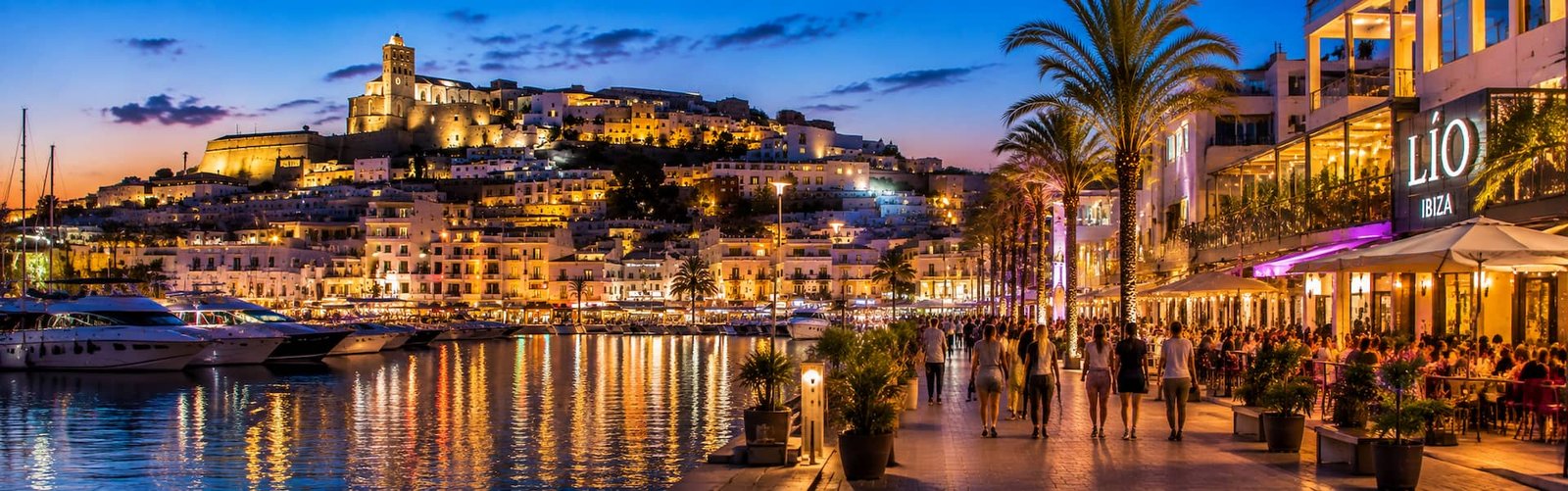 escale à ibiza promenade nocturne