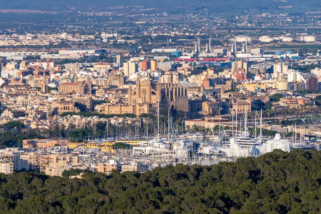 escale à palma de majorque port