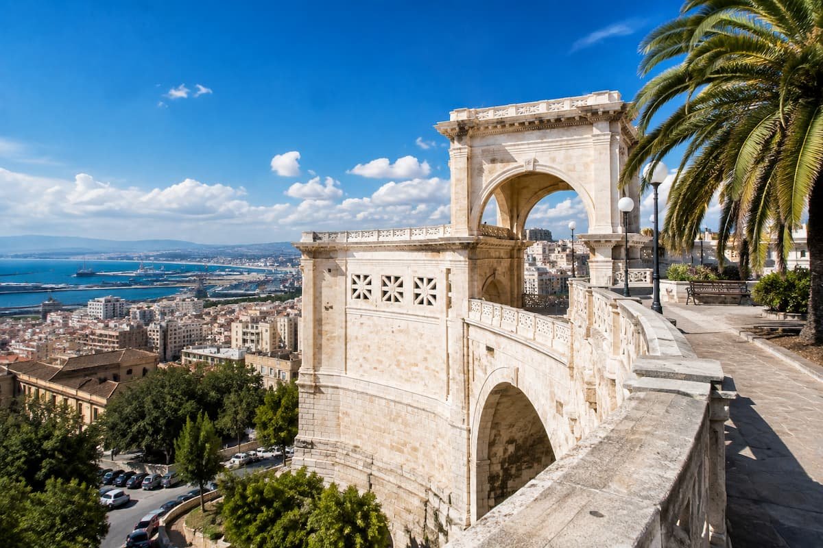 escale à Cagliari bastion saint remy