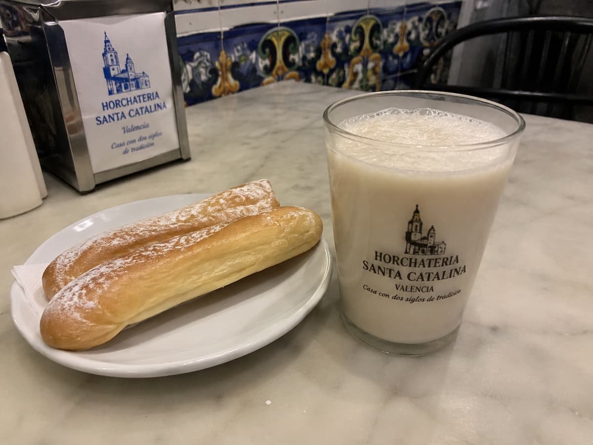 escale de croisiere a valence Horchata fartons