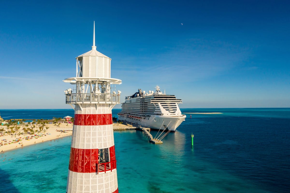 msc ocean cay phare